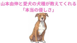 山本由伸と愛犬の犬種が教えてくれる「本当の優しさ」